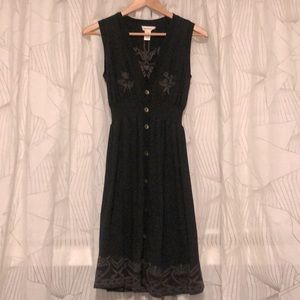 Diesel Button Down Sweater Dress